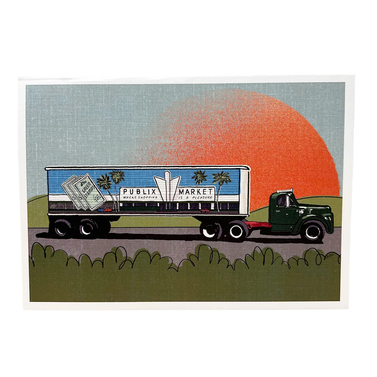 5x7 Vintage  Publix Greeting Cards - Set of 5 - Image 6