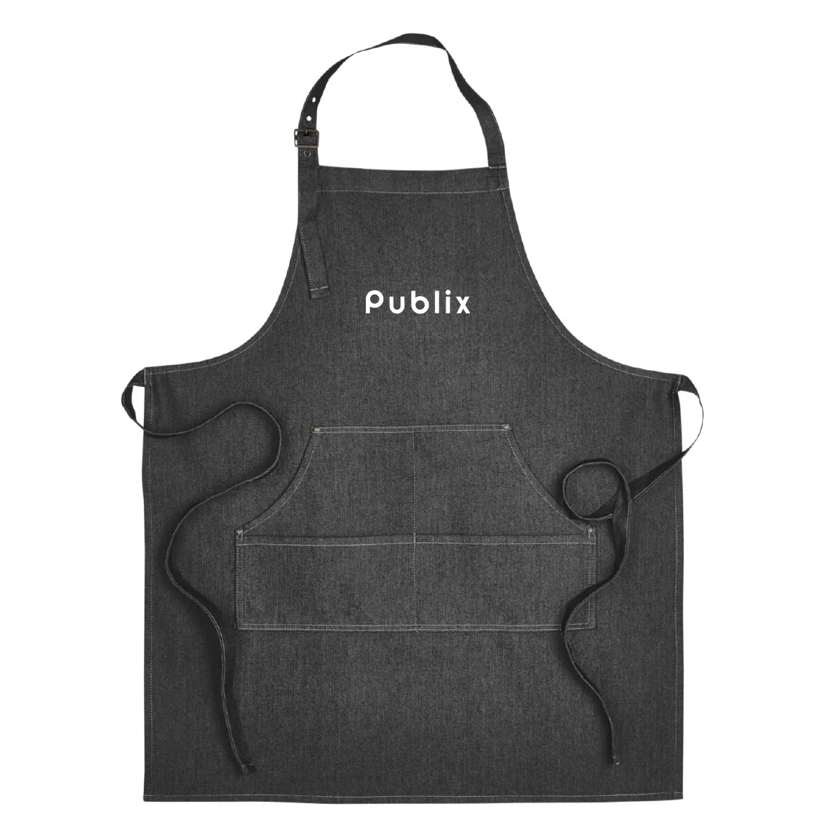 Artisan Collection Jeans Stitch Denim Bib Apron