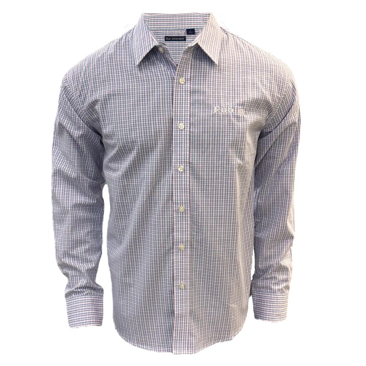 Blue Generation Tricolor Plaid with No Pocket