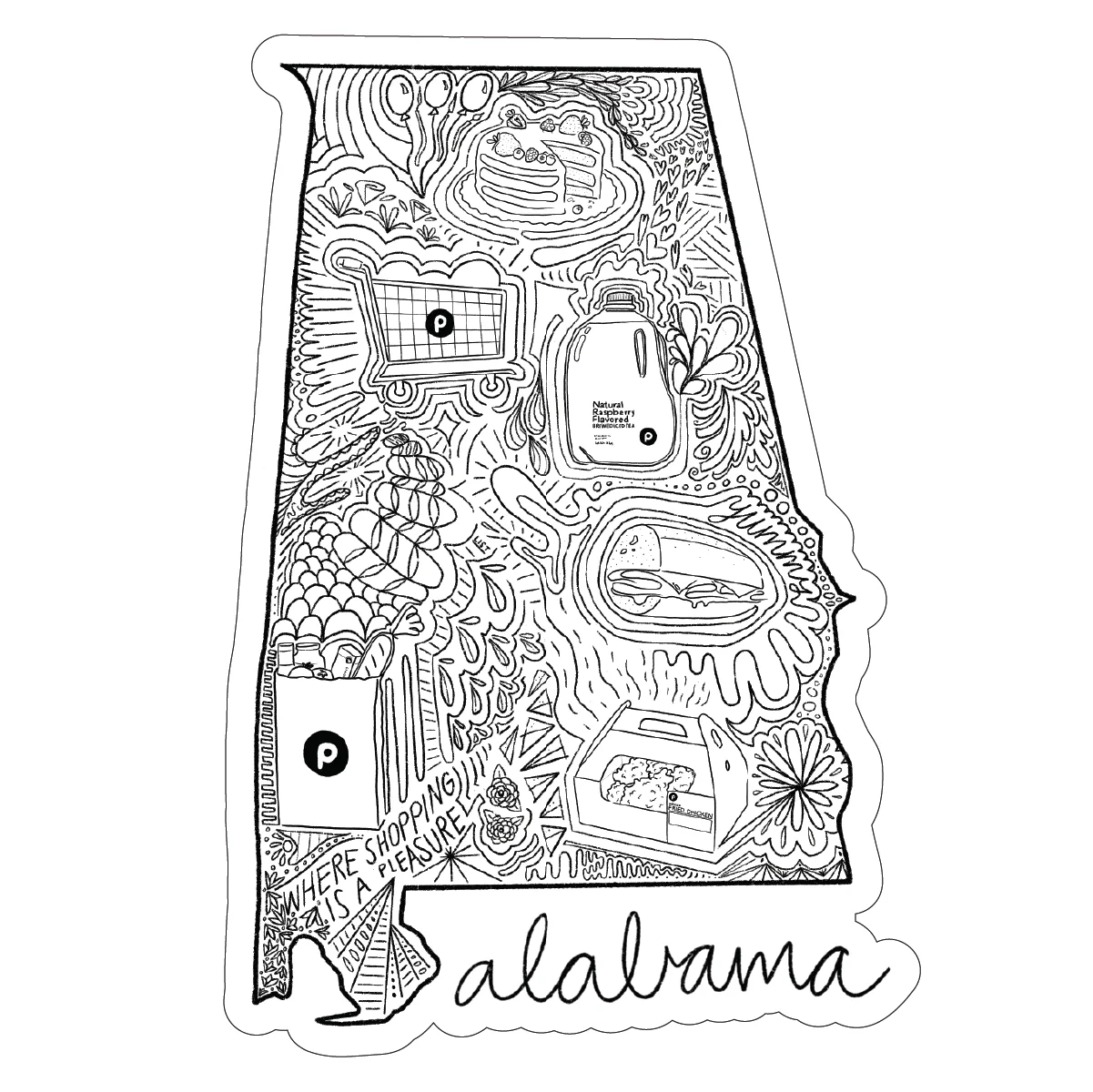 Publix State Stickers - Image 2