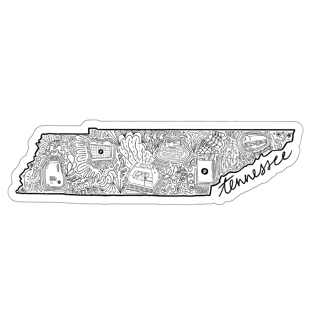 Publix State Stickers - Image 4