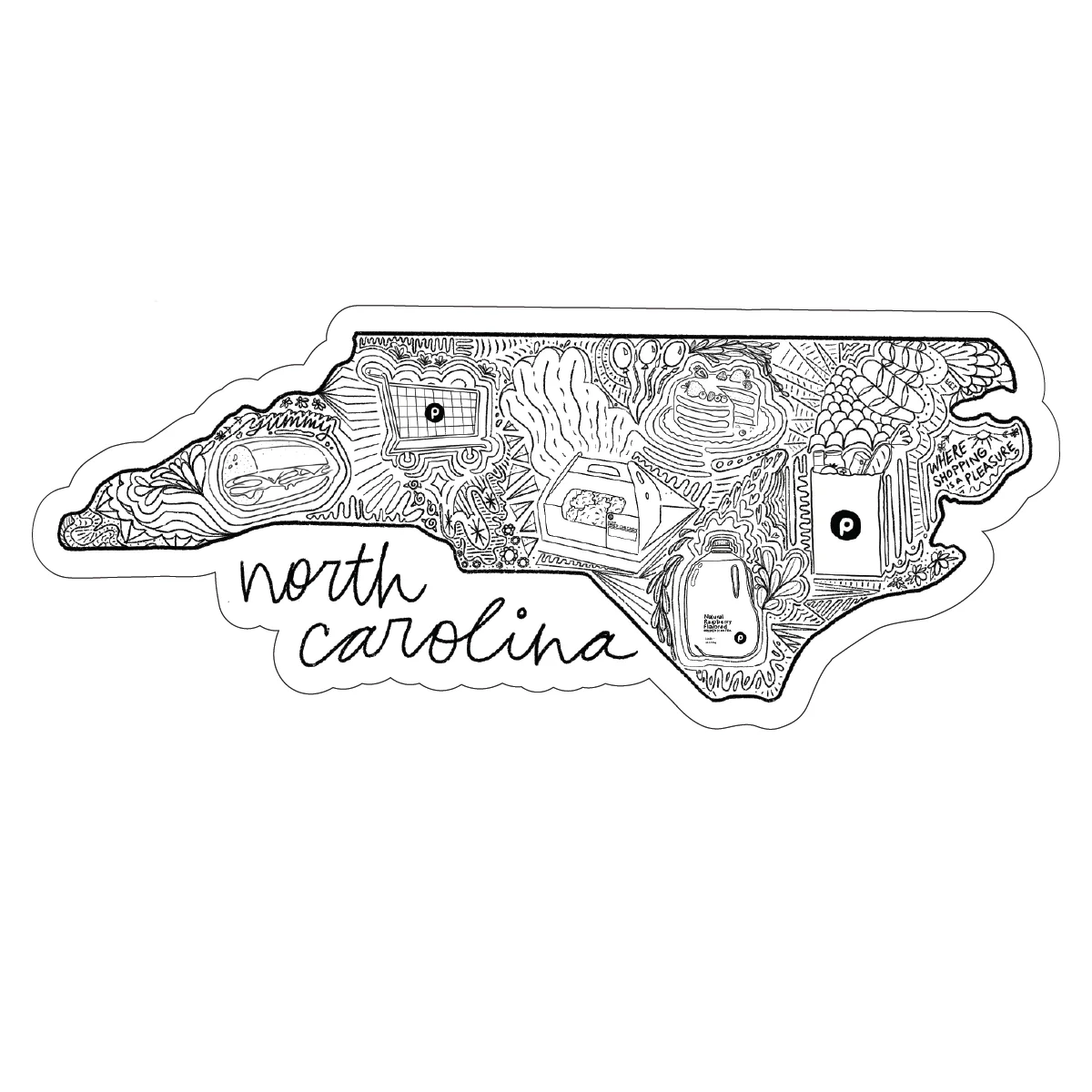 Publix State Stickers - Image 6