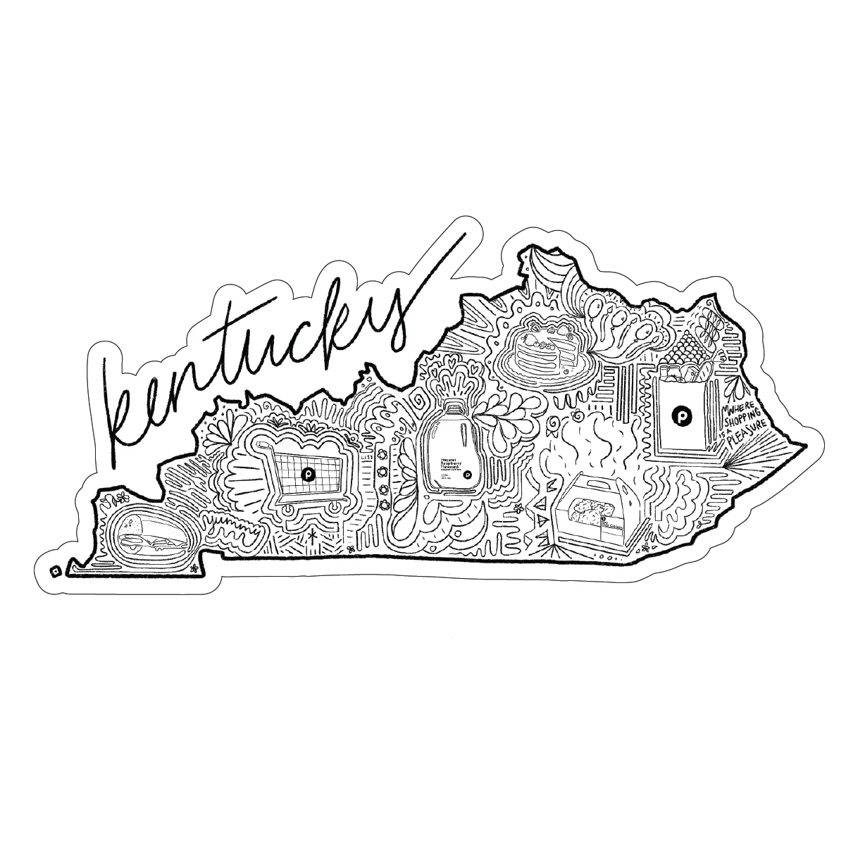 Publix State Stickers - Image 7