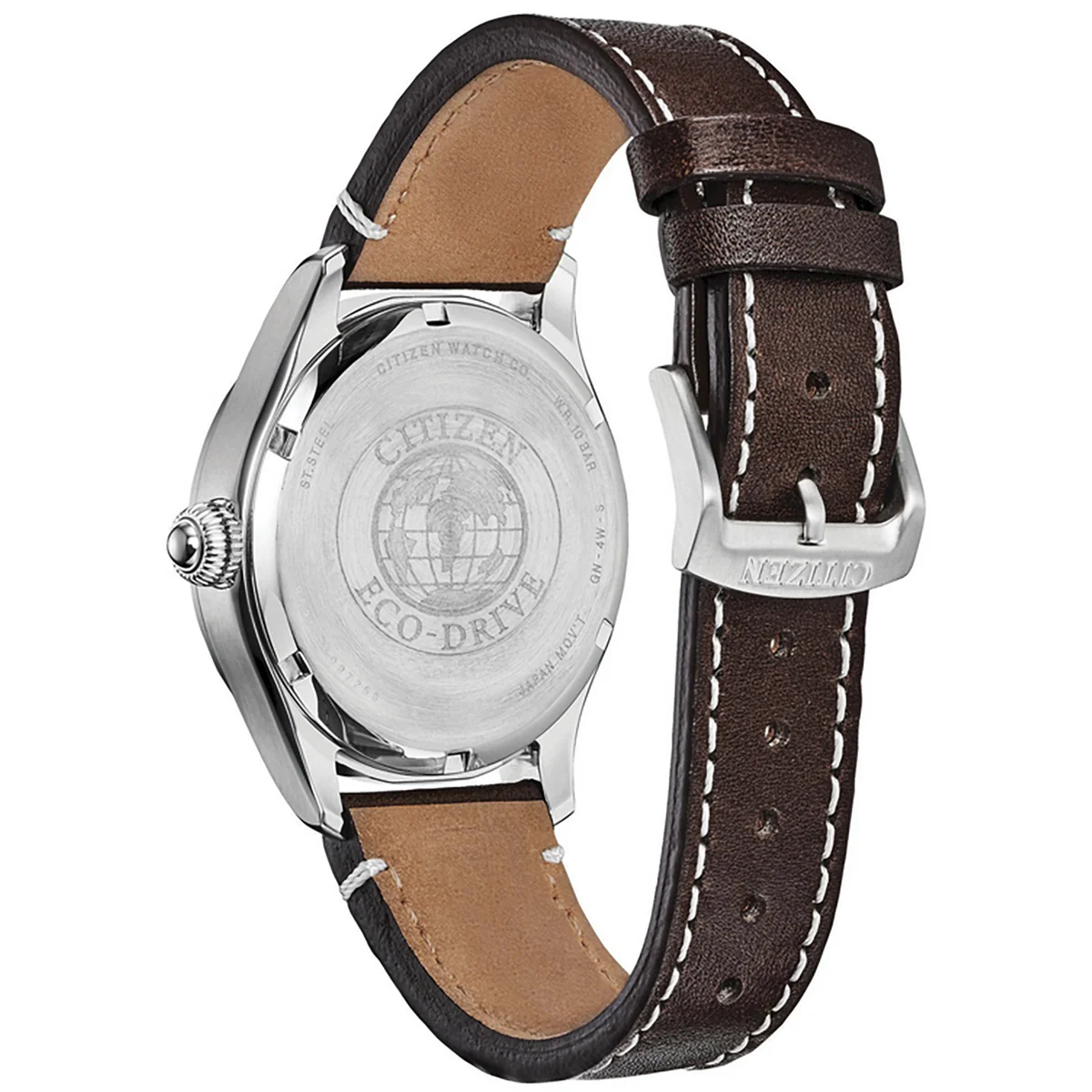 Citizen Men's Chandler Silver-Tone Stainless Steel Watch - Image 2
