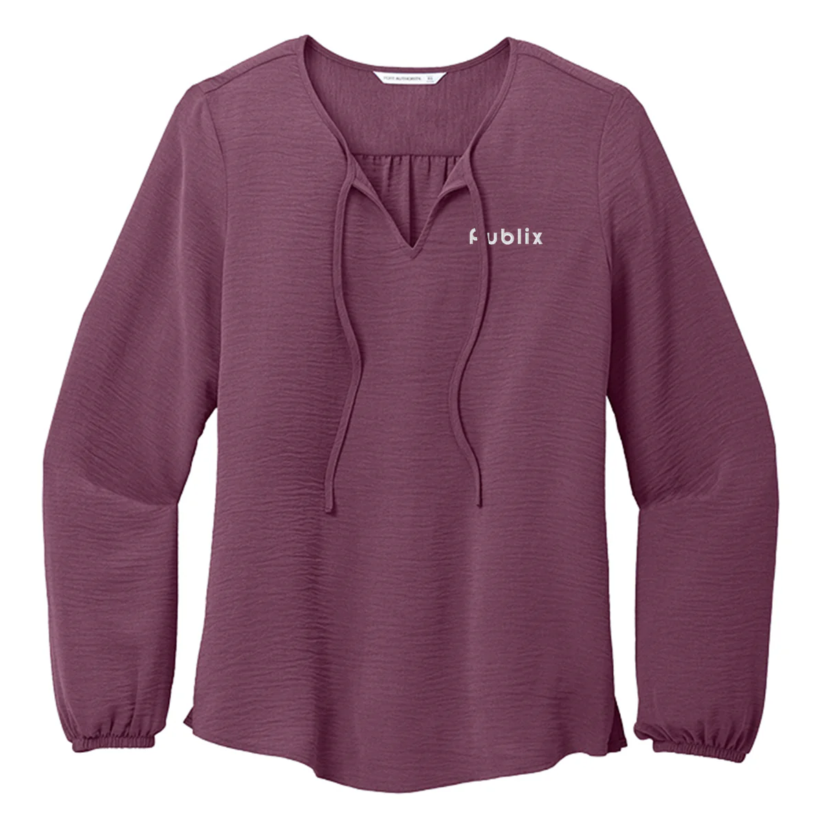 Port Authority® Ladies Textured Crepe Blouse