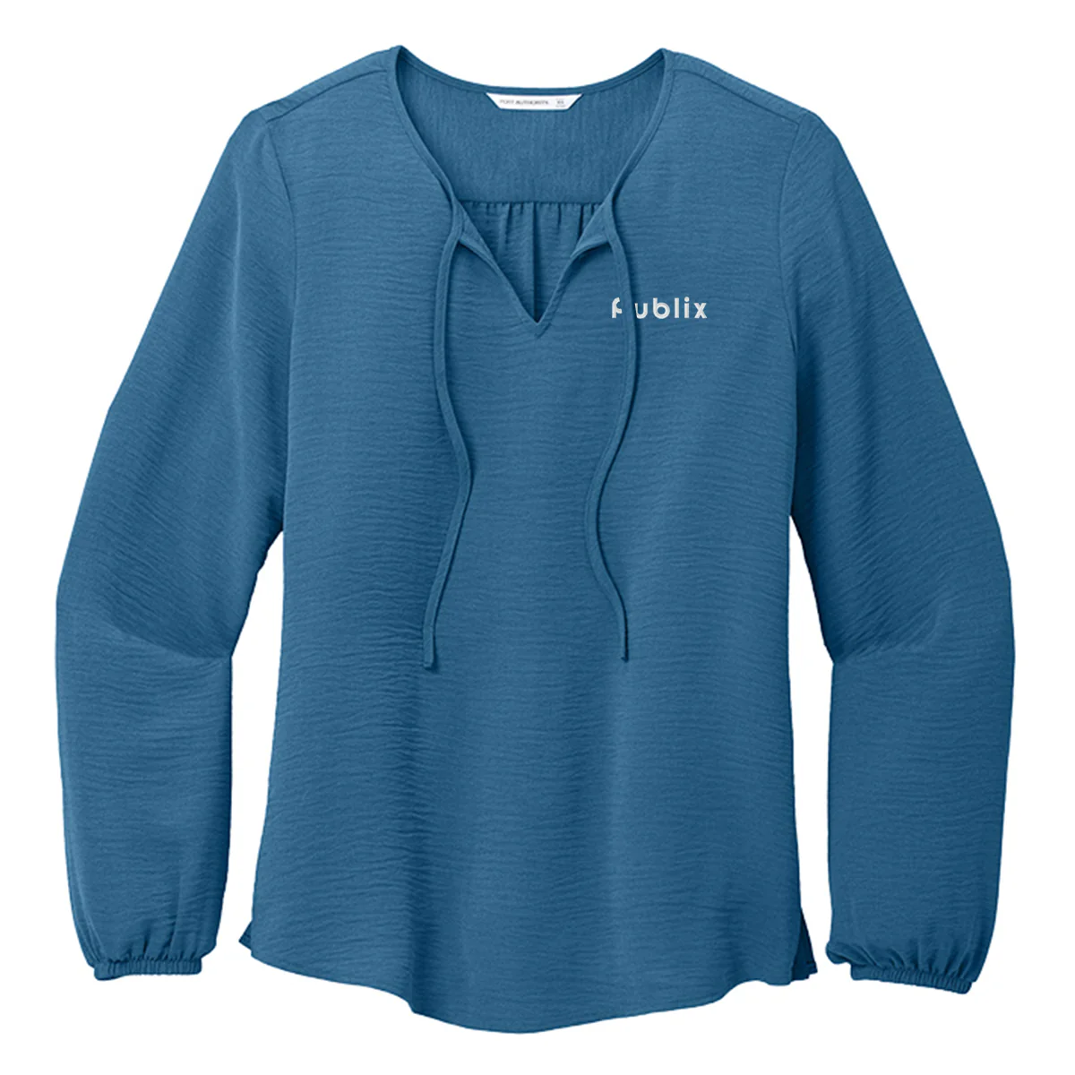 Port Authority® Ladies Textured Crepe Blouse - Image 2