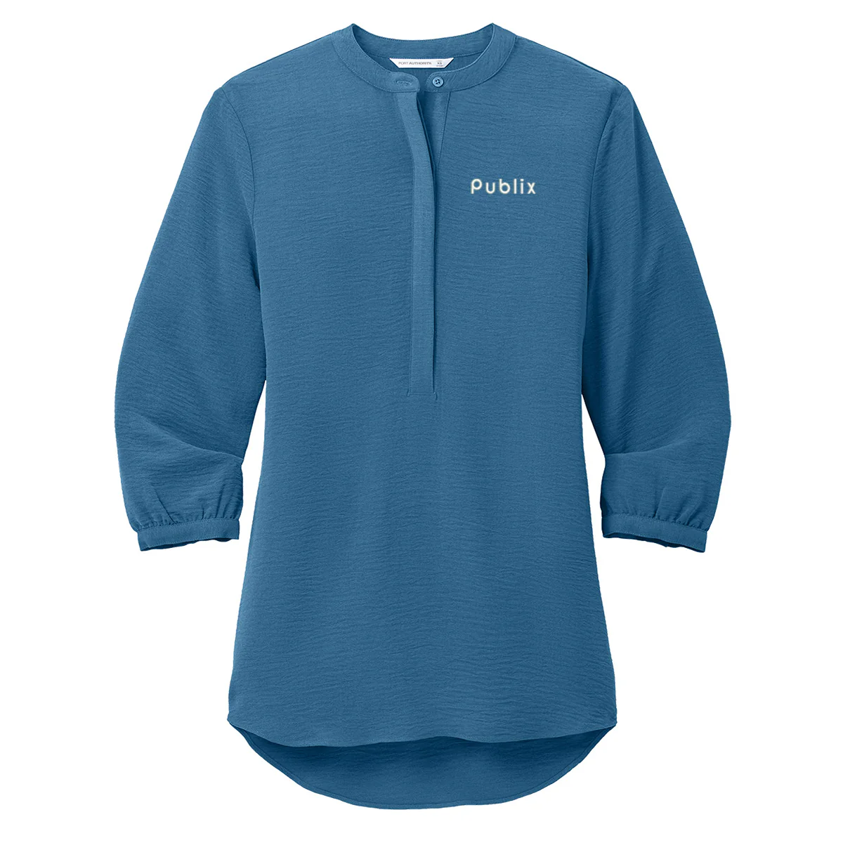 Port Authority Women's 3/4-Sleeve Textured Crepe Tunic