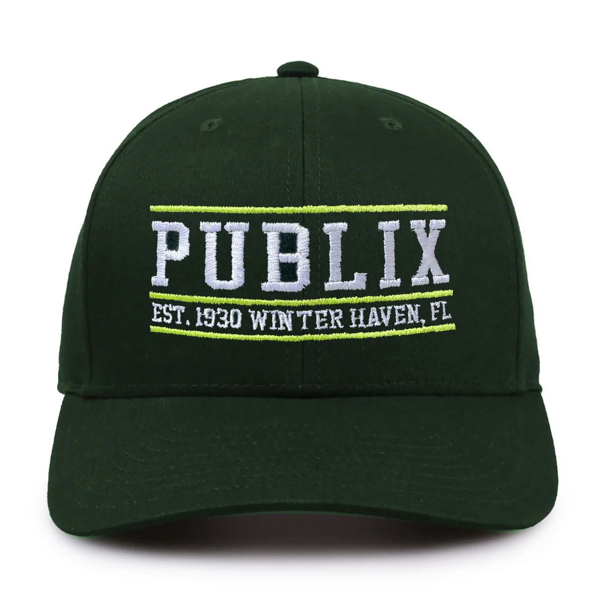 The Game Publix Twill Snapback Hat - Dark Green