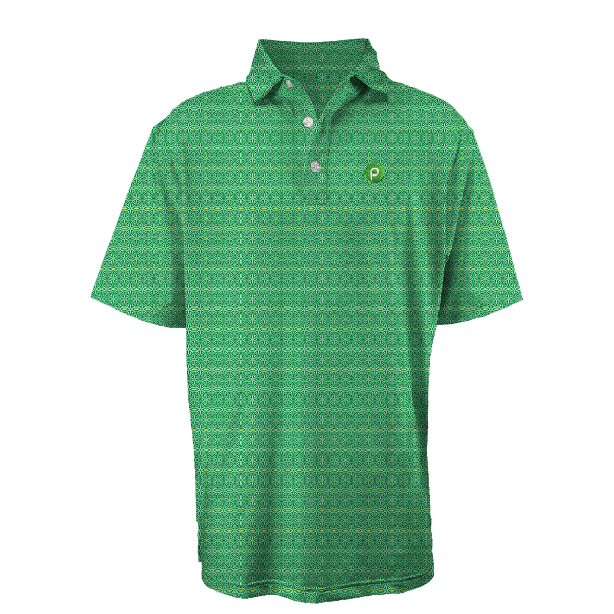 Publix Kaleidoscope Pattern Polo